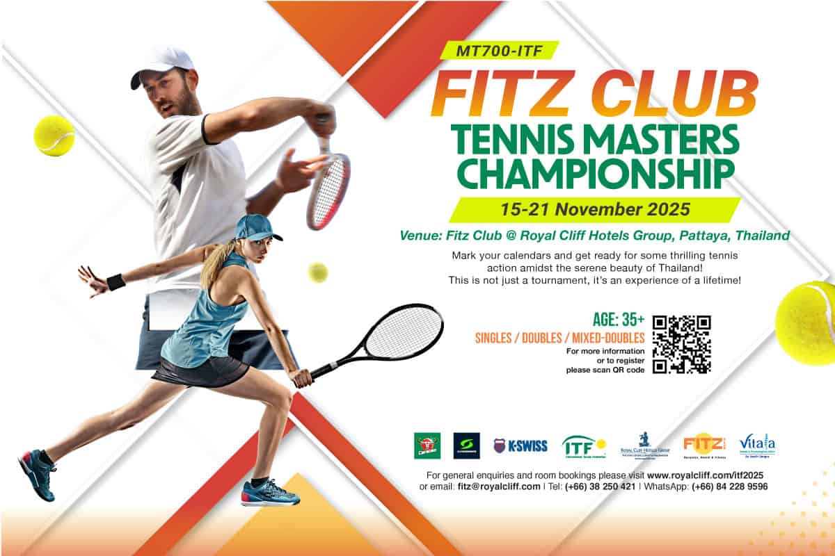 masters championship tennis tournament in pattaya 20025