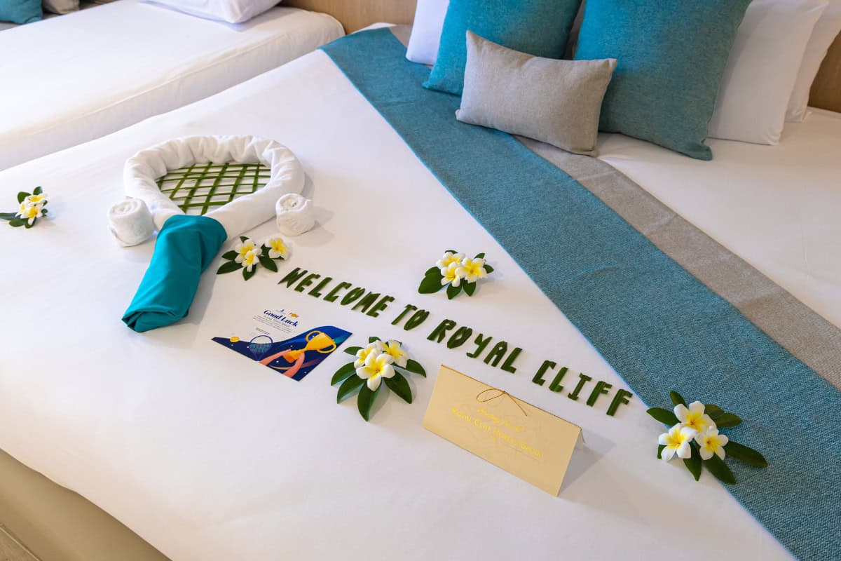 rooms at the royal cliff for pattaya tennis tournament