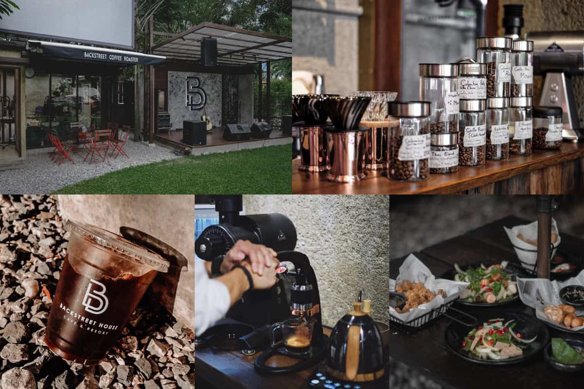 แบ็คสตรีท เฮาส์ พัทยา ร้านกาแฟ Specialty พัทยา