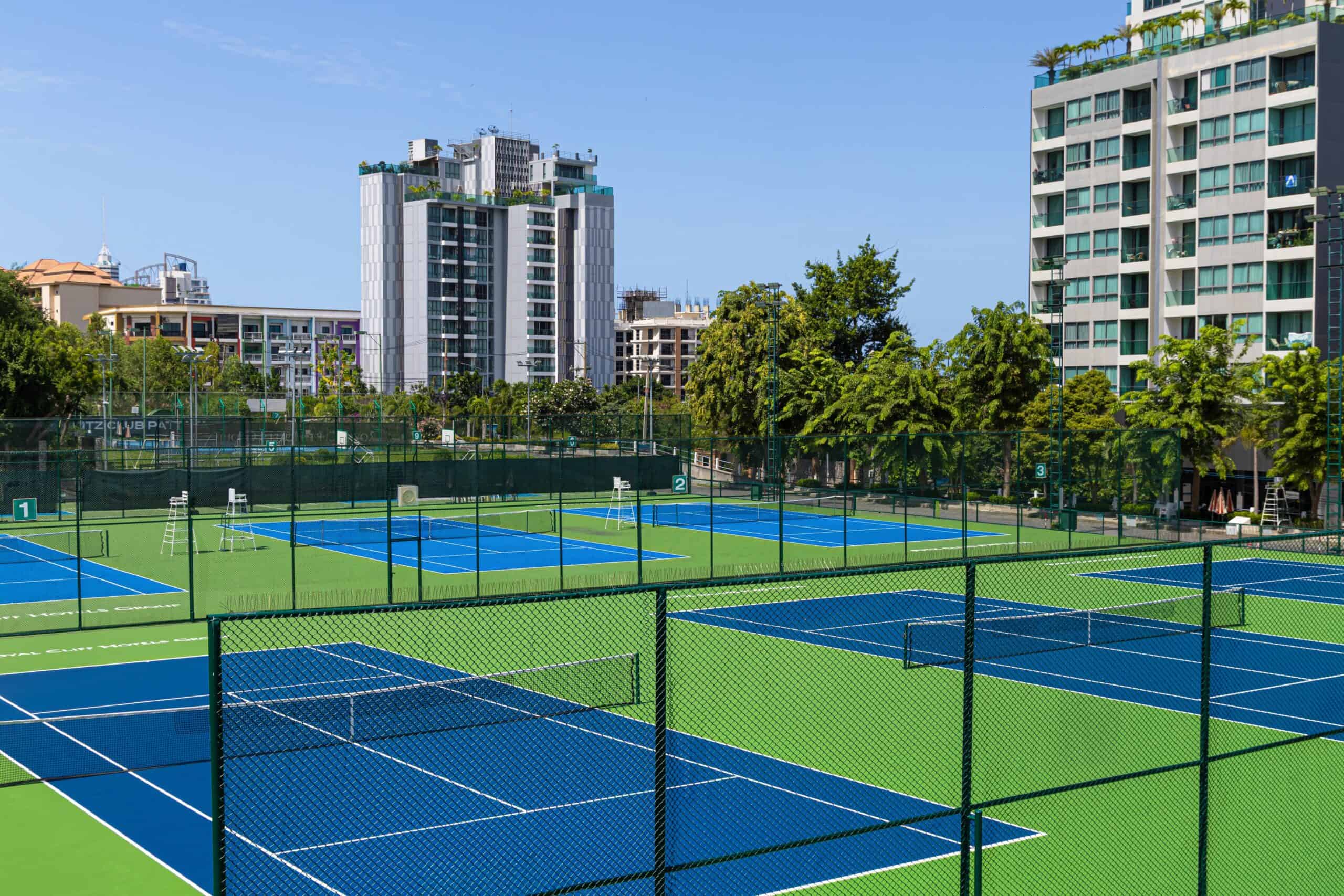 tennis courts in pattaya at FITZ Club
