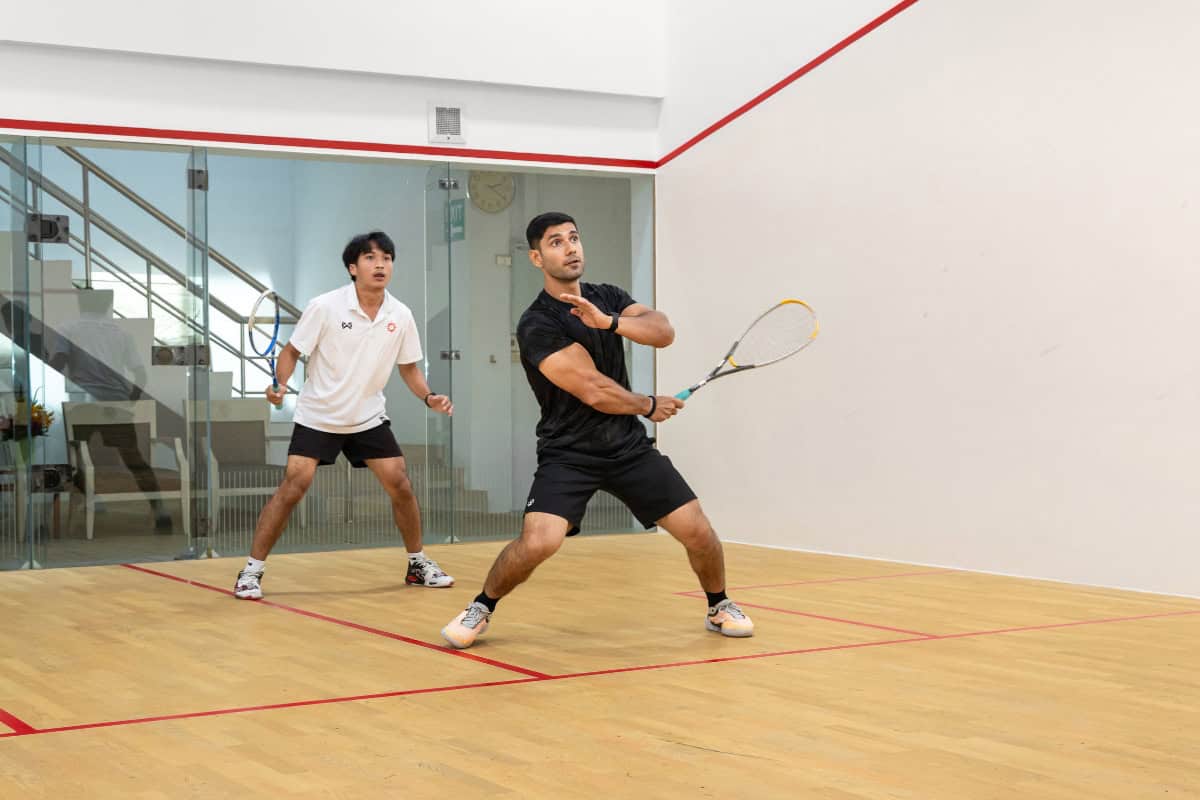squash court in pattaya